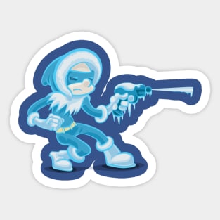 Old Timey Captain Cold Sticker